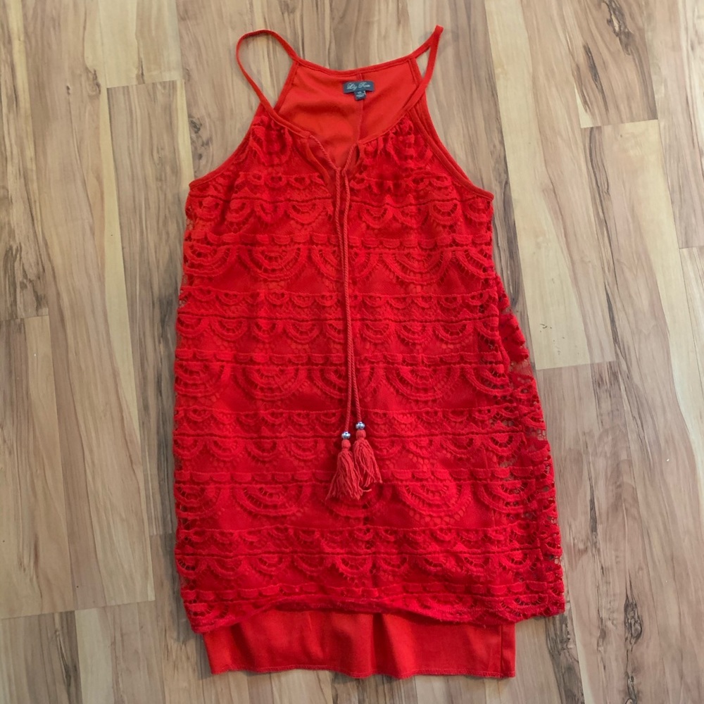 Red Top, Size Extra Small.